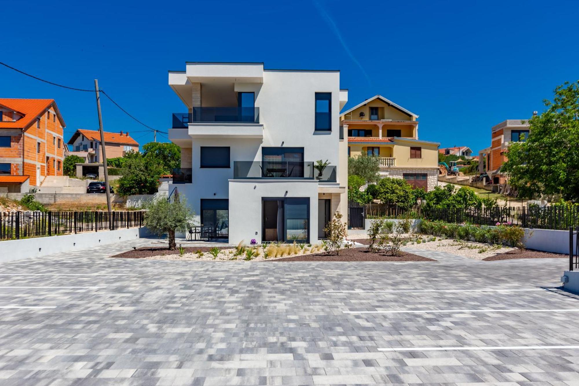 Casa Mia Apartments With Parking Zára Kültér fotó